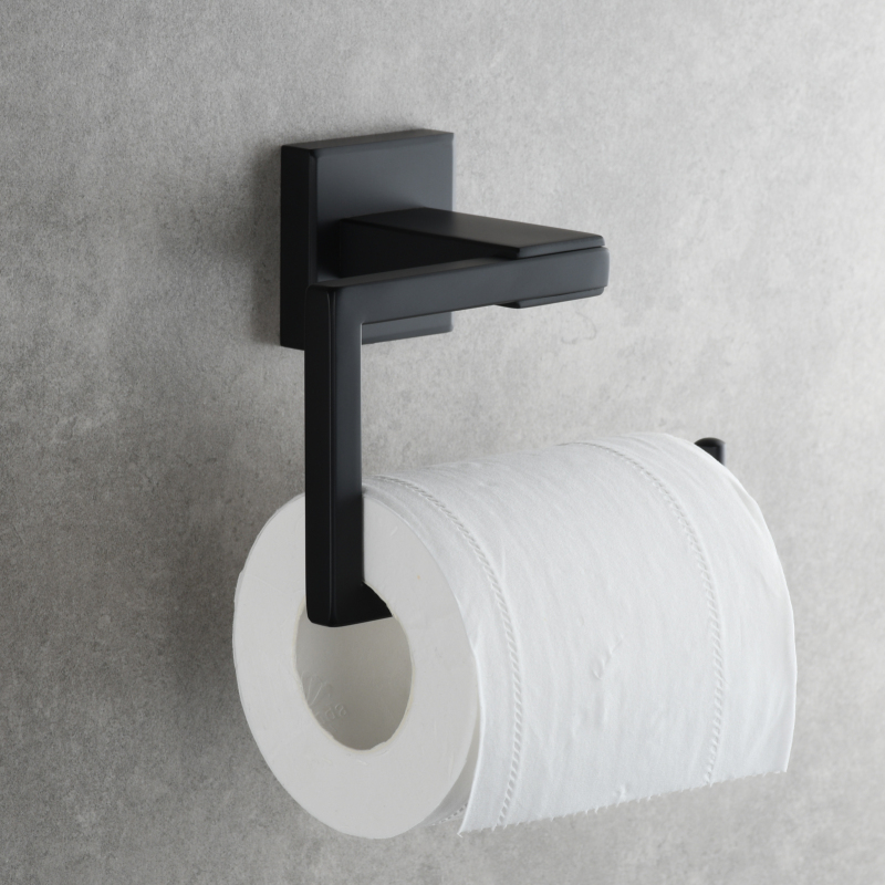 Tecmolog 304 Stainless Steel Paper Holder Wall Mounted for Bathroom Toilet Roll Holder,Mirror/Nickel/Black/Brushed Gold