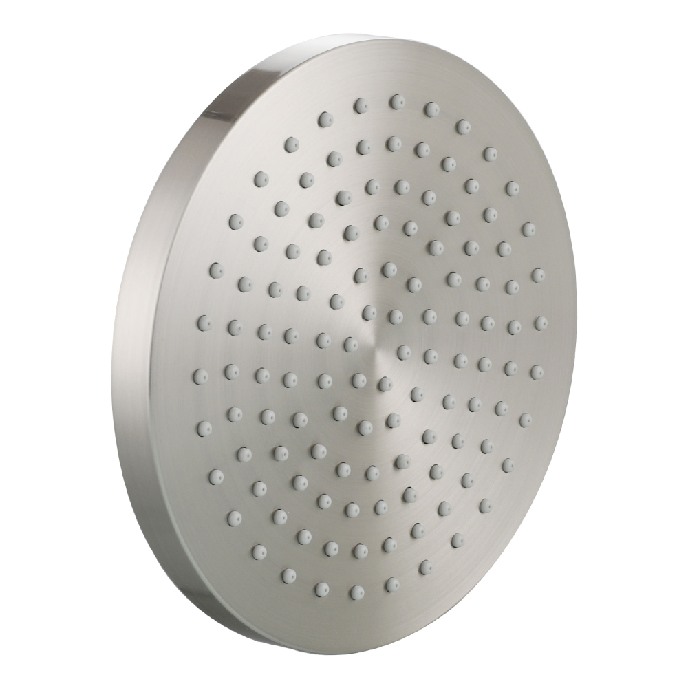 Tecmolog ABS Plastic 8 inch High Pressure Rainfall Shower Head,Adjustable Angles,Chrome,Nickel and Zirconium Gold