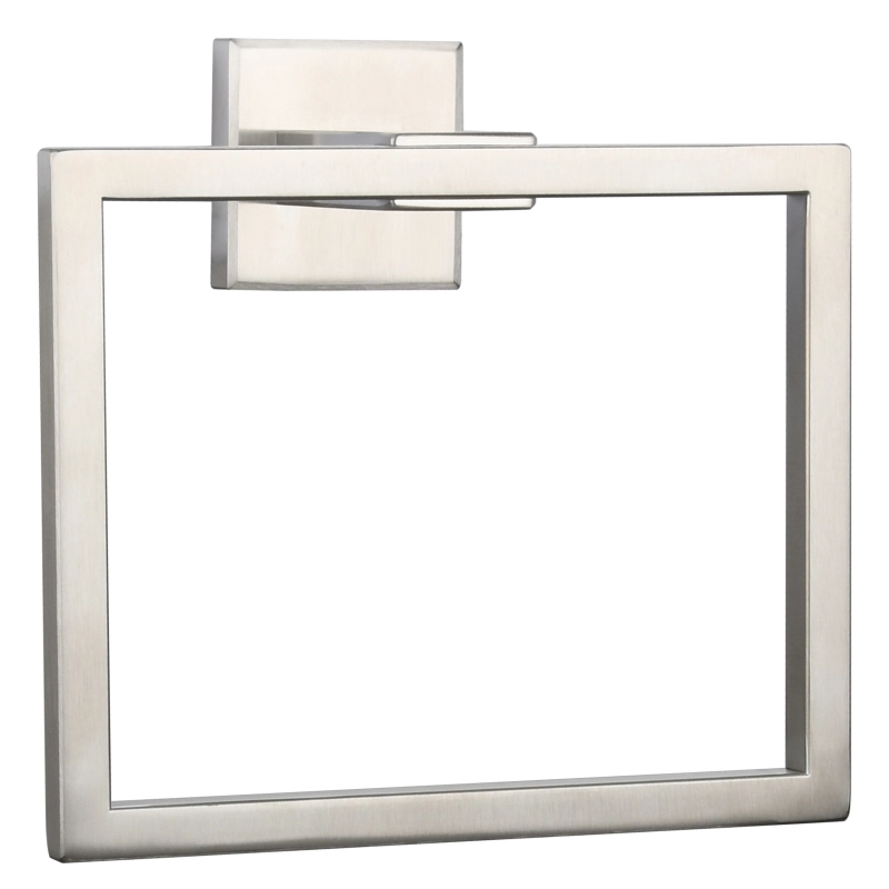 Tecmolog Stainless Steel Towel Ring and Toilet Paper Holder,Mirror Bathroom Hardware Bathroom Hand Towel Holder Wall Mounted
