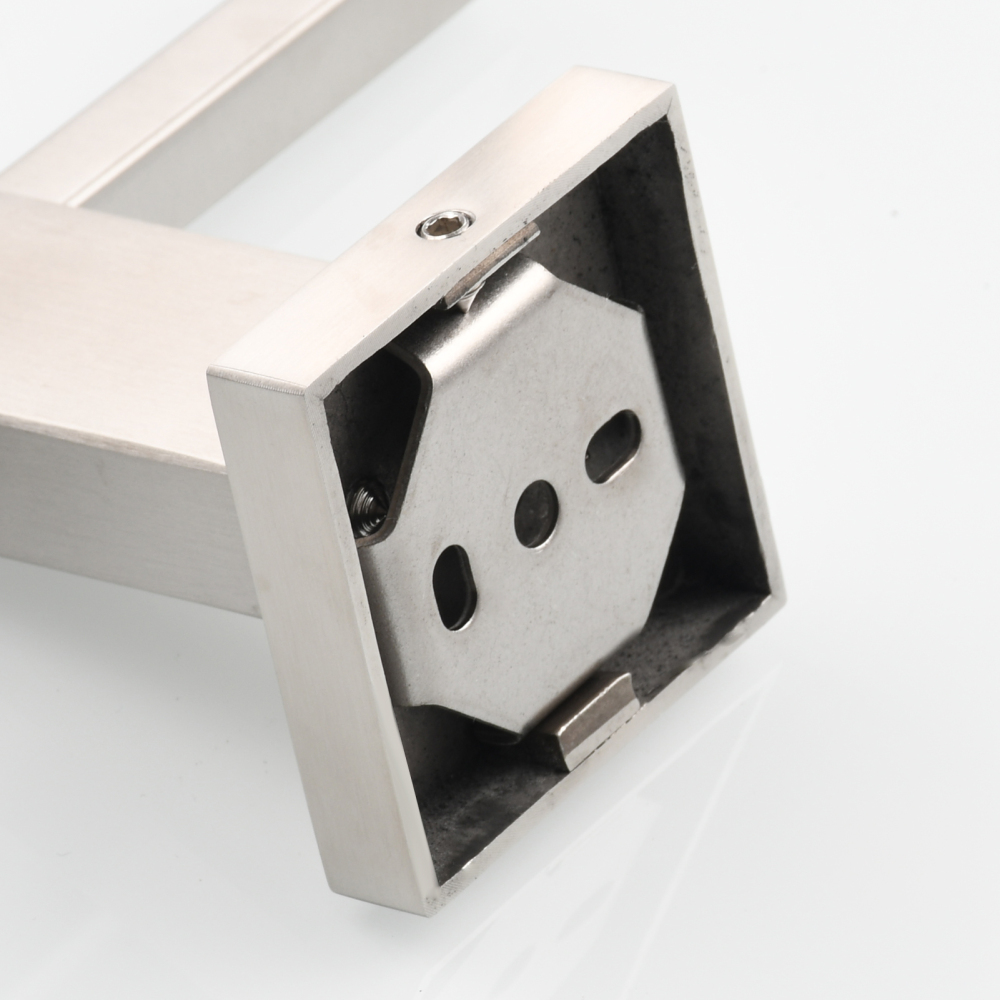 Tecmolog Stainless Steel Towel Ring and Toilet Paper Holder,Mirror Bathroom Hardware Bathroom Hand Towel Holder Wall Mounted