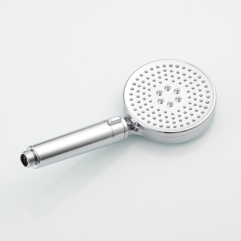 Tecmolog ABS Plastic Chrome Handheld Shower Head,Multi-Function ABS Shower hand 2 Modes,With Shower Hose&Holder Bracket