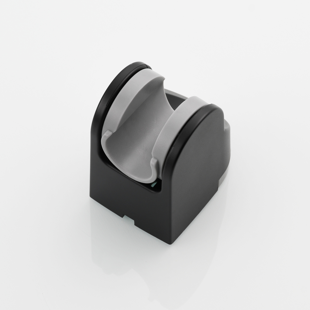 Tecmolog hand shower holder adjustable plastic wall shower holder holder for shower head chrome, ST01