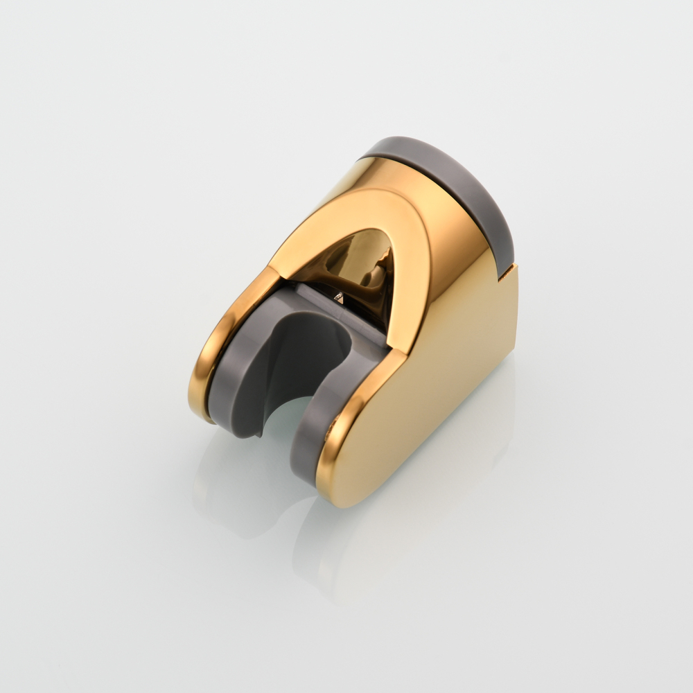 Tecmolog hand shower holder adjustable plastic wall shower holder holder for shower head chrome, ST01