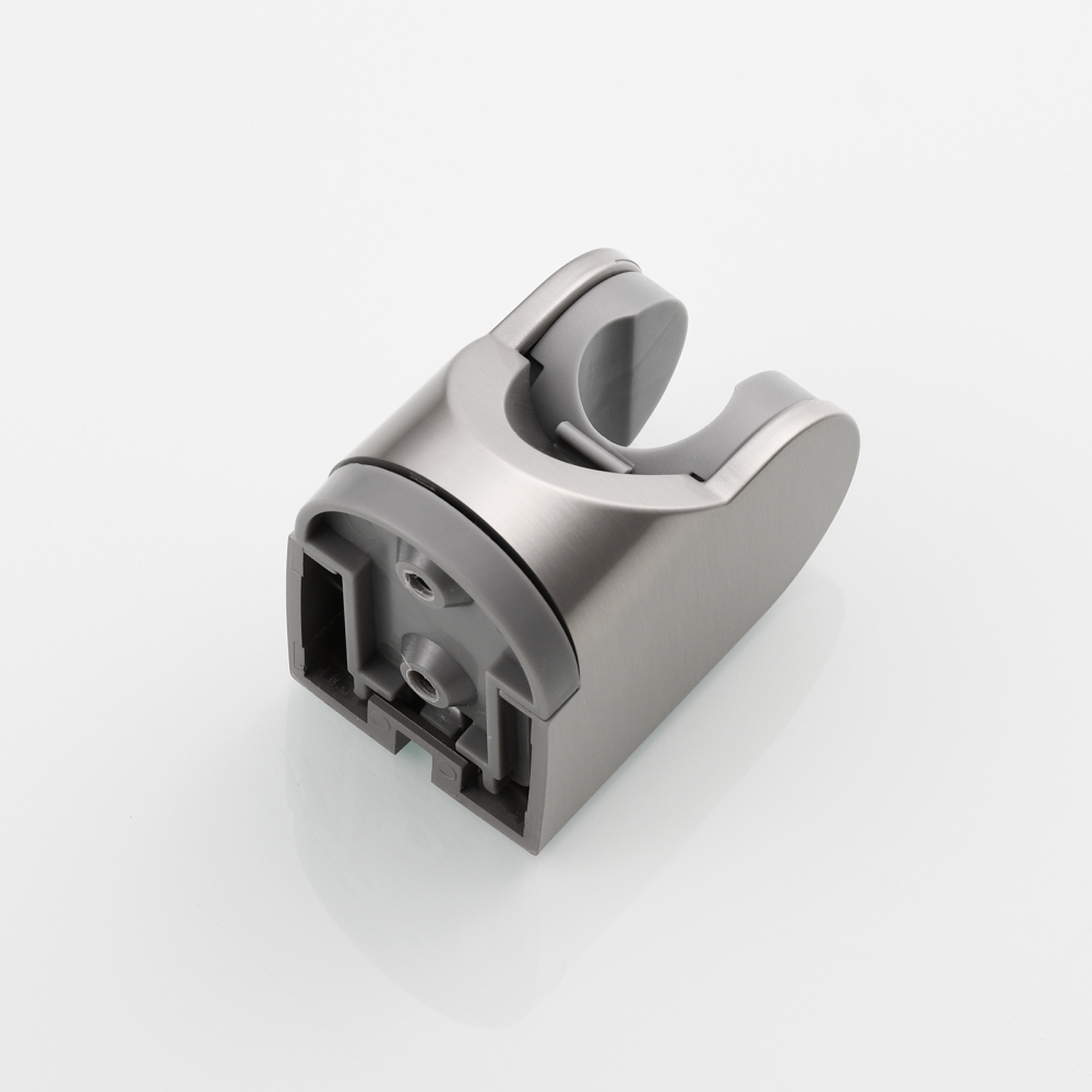 Tecmolog hand shower holder adjustable plastic wall shower holder holder for shower head chrome, ST01