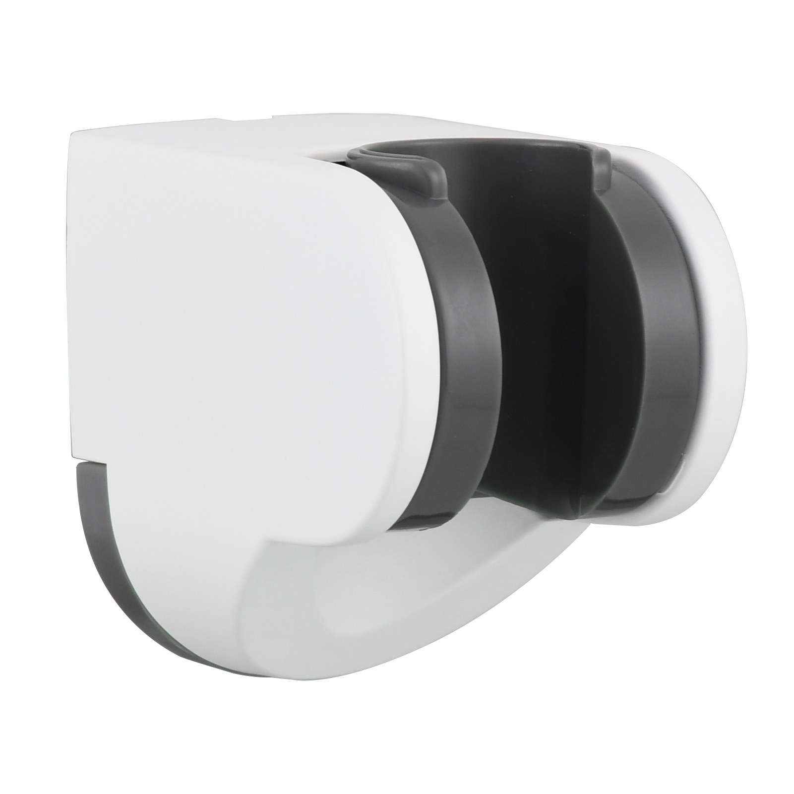 Tecmolog hand shower holder adjustable plastic wall shower holder holder for shower head chrome, ST01
