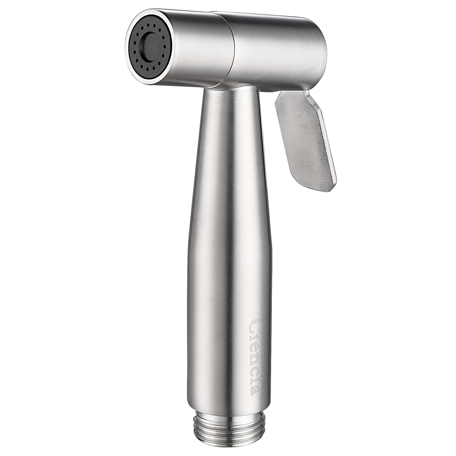 Tecmolog Stainless Steel Handheld Bidet Sprayer Shattaf for Toilet Washing, Bidet Sprayer Set with Hose, Holder and G1/2 Diverter, WS024/WS024S/WS024F