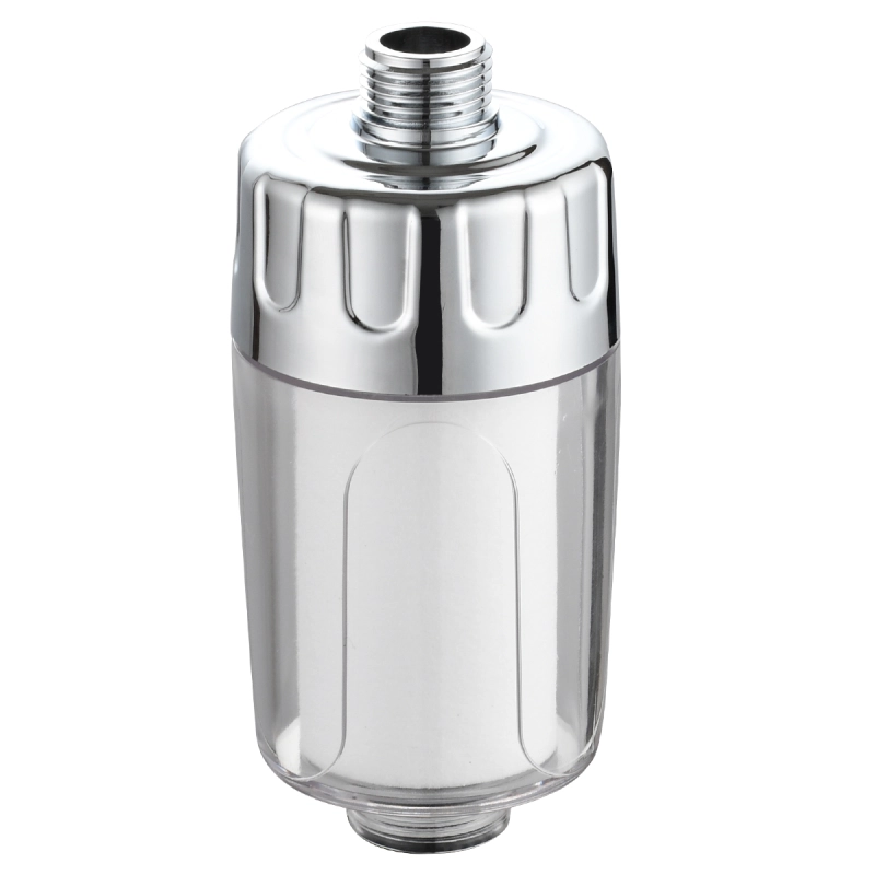 Tecmolog Shower ABS Plastic Chrome Shower Head Filter Universal Shower Head Filters Used to Remove Impurities PP-cotton Filter Cartridge