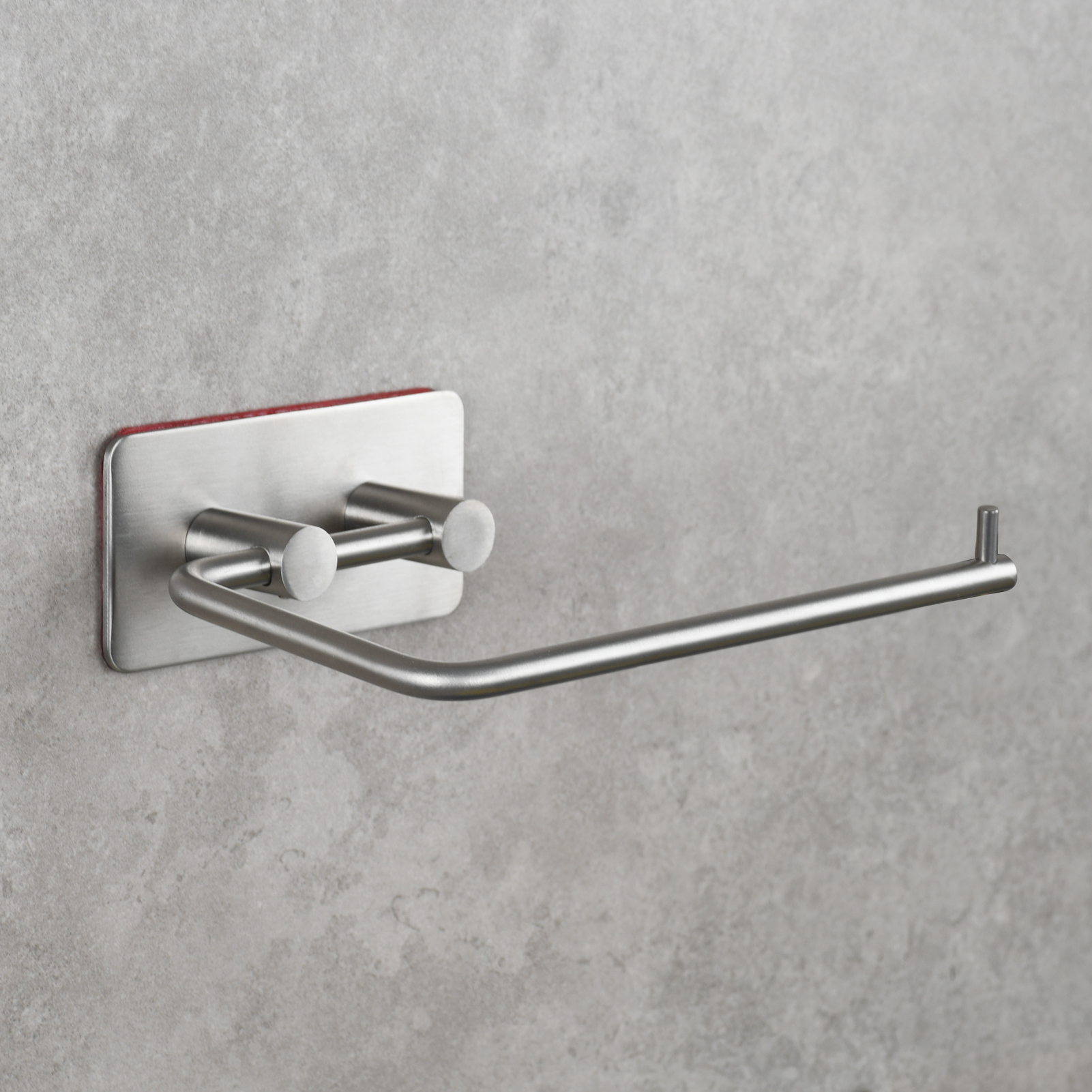 Tecmolog 304 Stainless Steel No Drilling Bathroom Brushed Nickel Paper Roll Holder,Toilet Tissue Paper,Bathroom Accessories