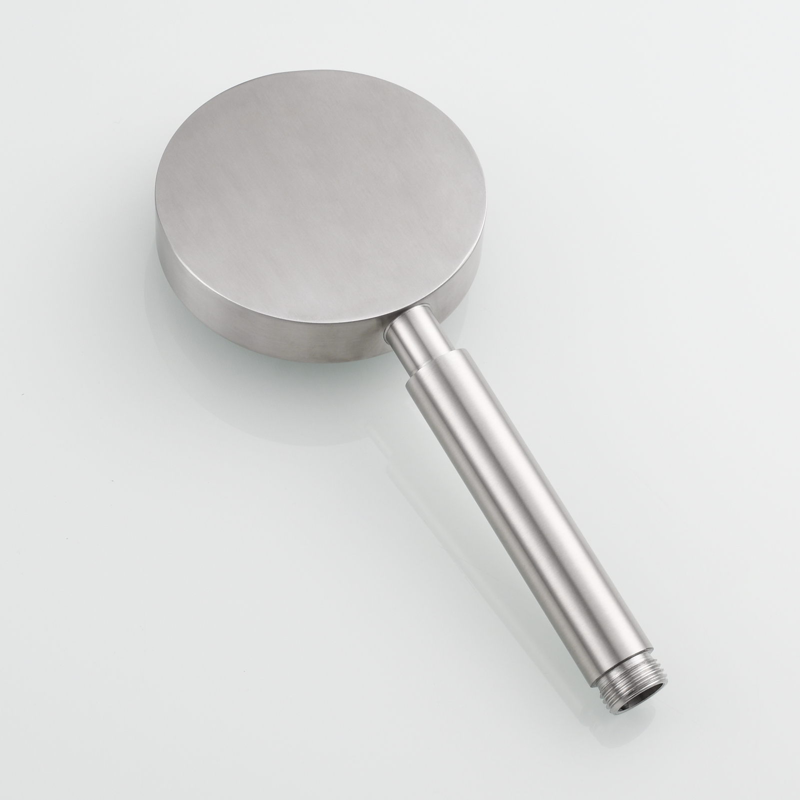 Tecmolog Stainless Steel Pressurized Shower Head,Brushed Nickel Bathroom Handheld Shower Head,BS171