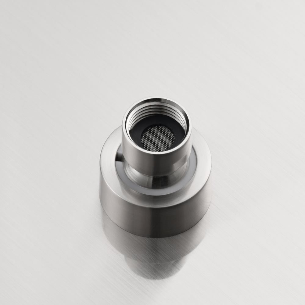 Tecmolog ABS Plastic 10 inch Shower Head,Brushed Nickel High Pressure Rainfall Shower Head,BD167NA