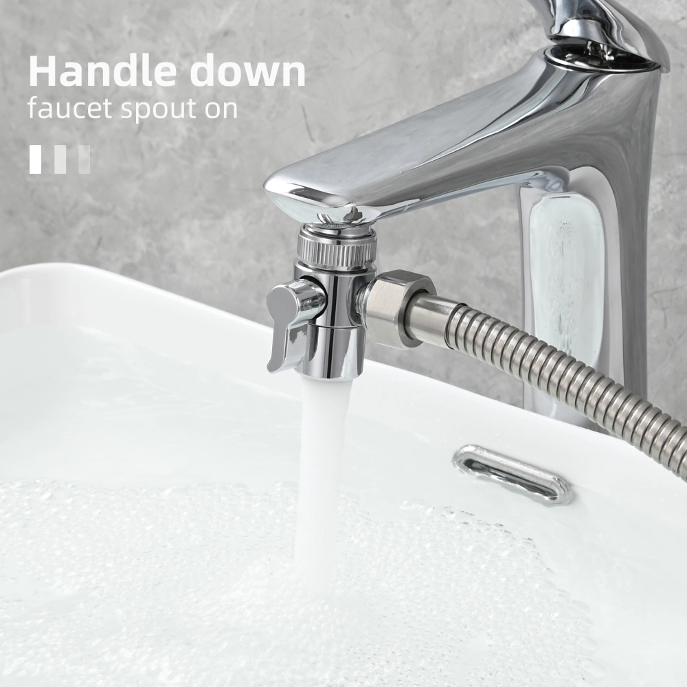 Stainless Steel Bidet Sprayer, Handheld Toilet Bathroom Shattaf