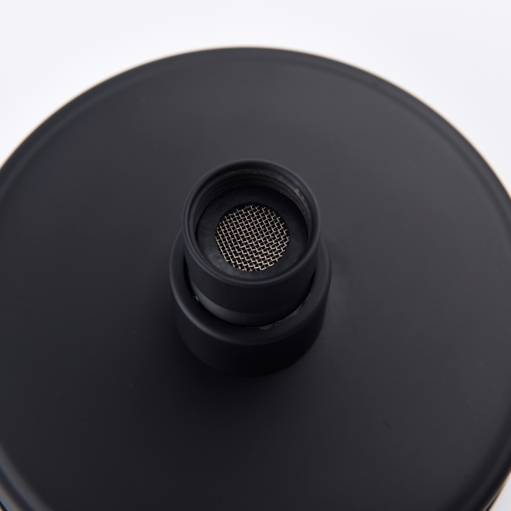 Tecmolog Stainless Steel Brushed Nickel Shower Head, Pressurized Water Saving and 360°  Rotate Shower Head