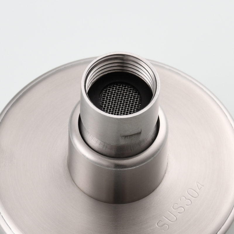 Tecmolog Stainless Steel Brushed Nickel Shower Head, Pressurized Water Saving and 360°  Rotate Shower Head