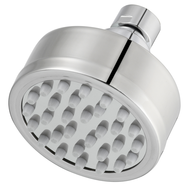 Tecmolog Stainless Steel Brushed Nickel Shower Head, Pressurized Water Saving and 360°  Rotate Shower Head