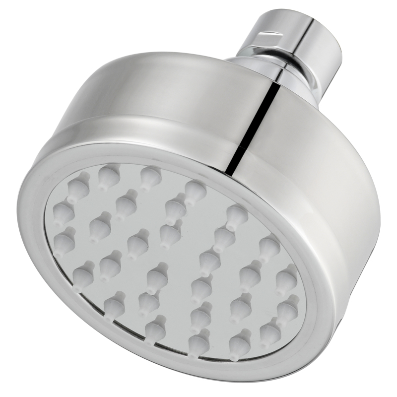 Tecmolog Stainless Steel Brushed Nickel Shower Head, Pressurized Water Saving and 360°  Rotate Shower Head