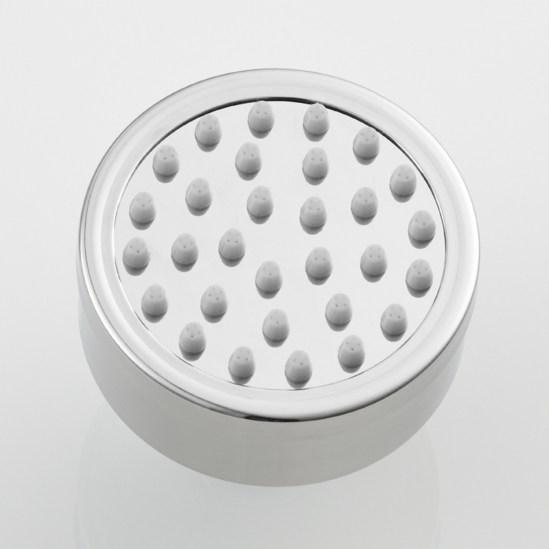 Tecmolog Stainless Steel Brushed Nickel Shower Head, Pressurized Water Saving and 360°  Rotate Shower Head