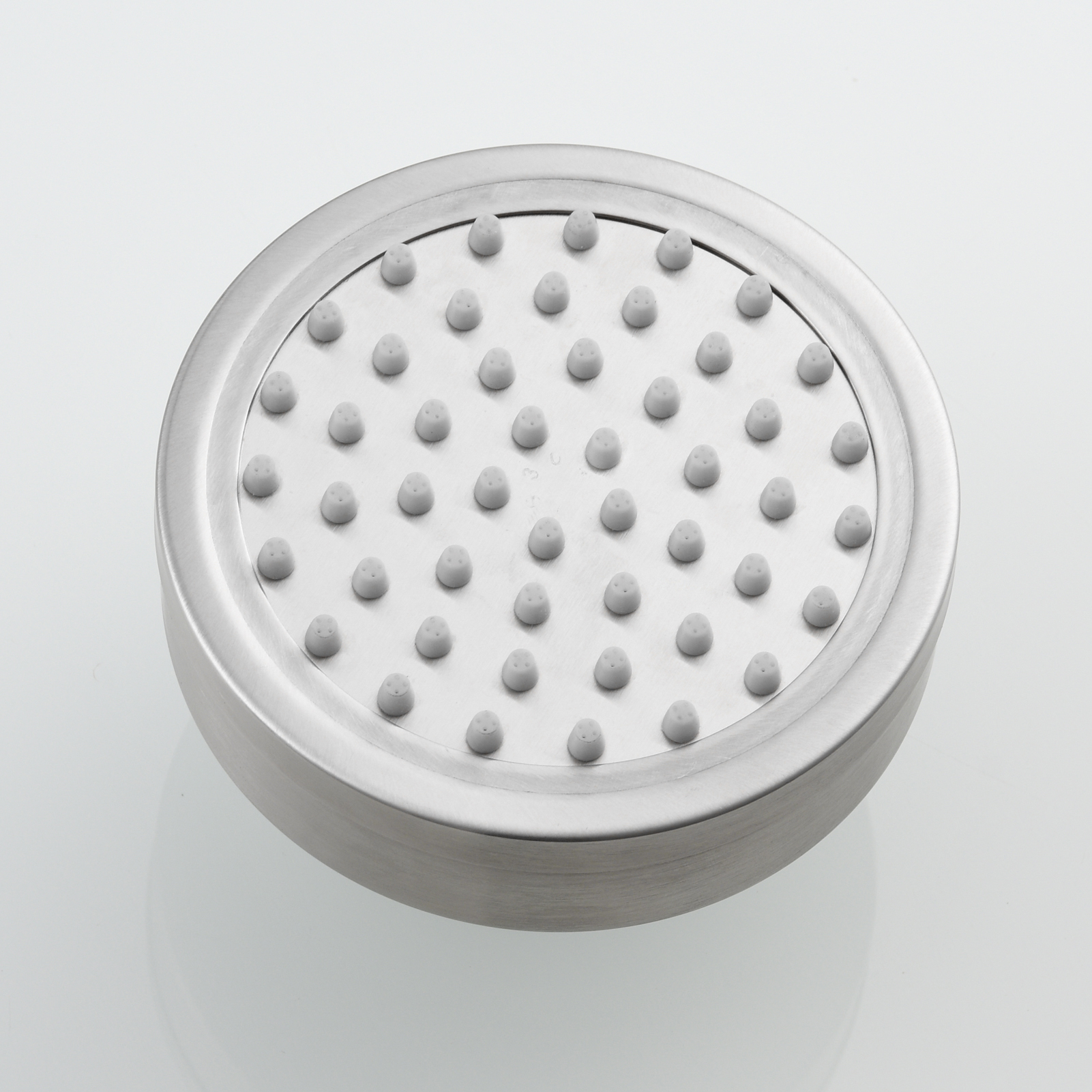 Tecmolog Stainless Steel Brushed Nickel Shower Head, Pressurized Water Saving and 360°  Rotate Shower Head