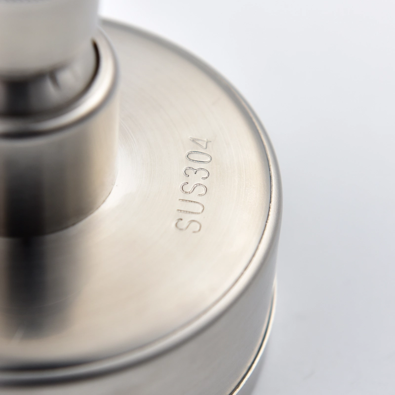 Tecmolog Stainless Steel Brushed Nickel Shower Head, Pressurized Water Saving and 360°  Rotate Shower Head