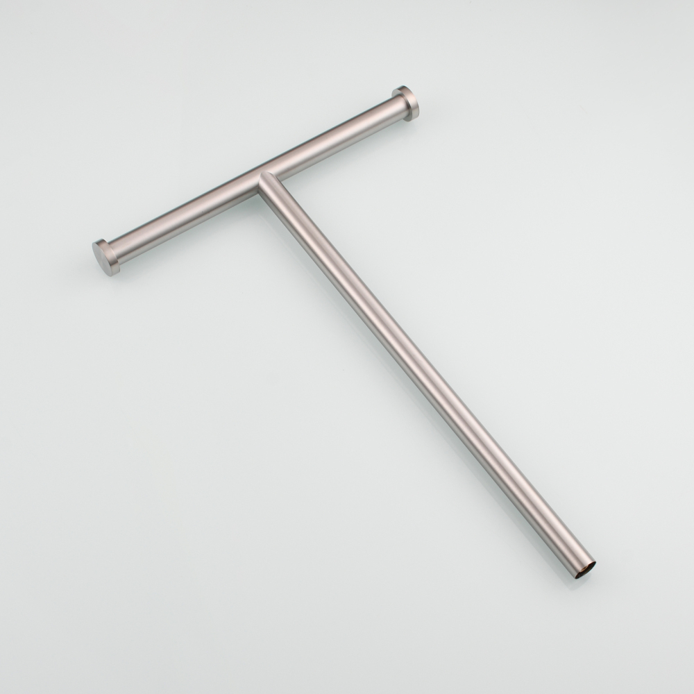 Tecmolog 304 Stainless Steel Towel Rack,Standing Towel Holder Weighted Base for Bathroom,Nickel,Brushed Gold,Black