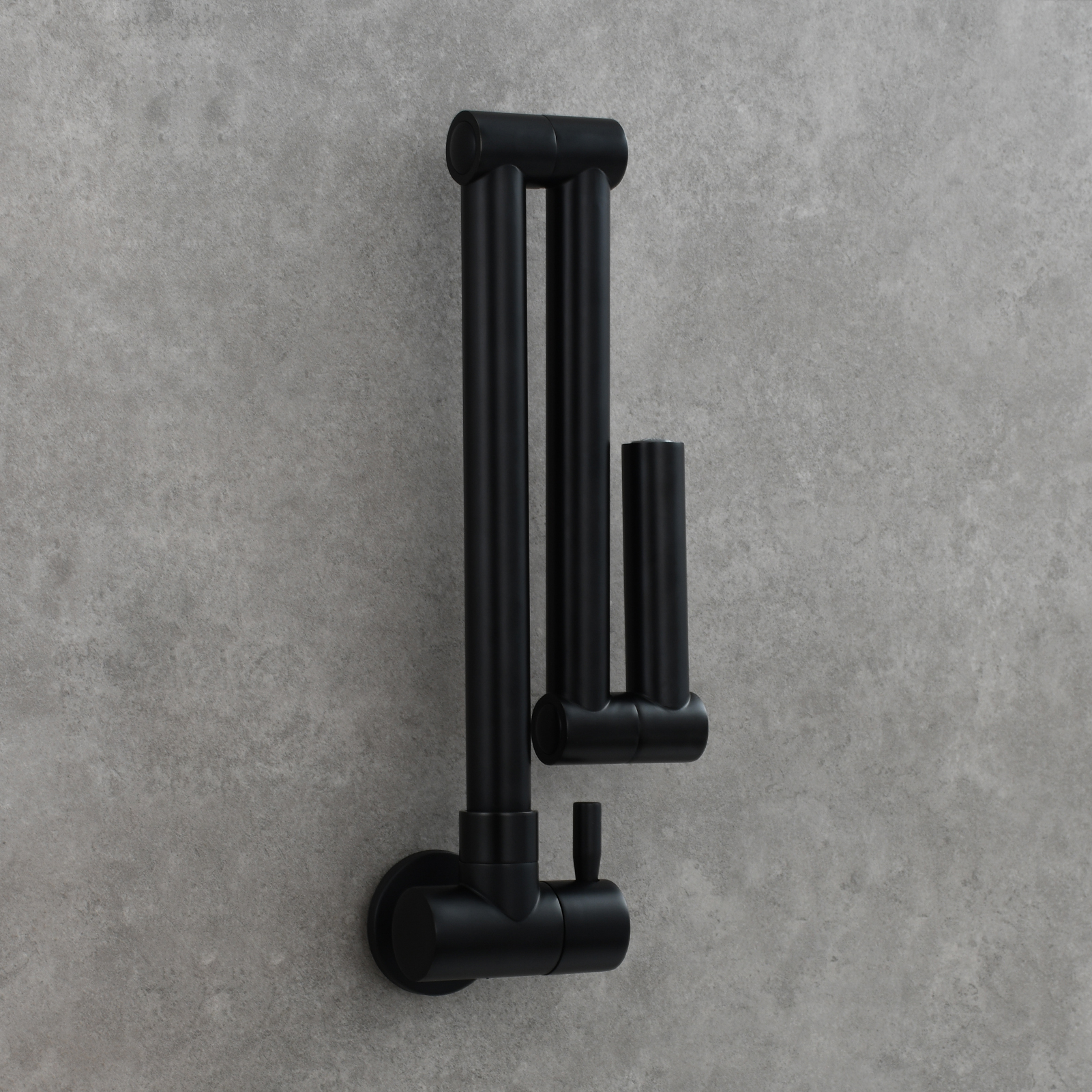 Tecmolog Pot Filler Faucet Commercial Wall Mount Stove Faucet, Brass Pot Filler Folding Faucet Over Stove