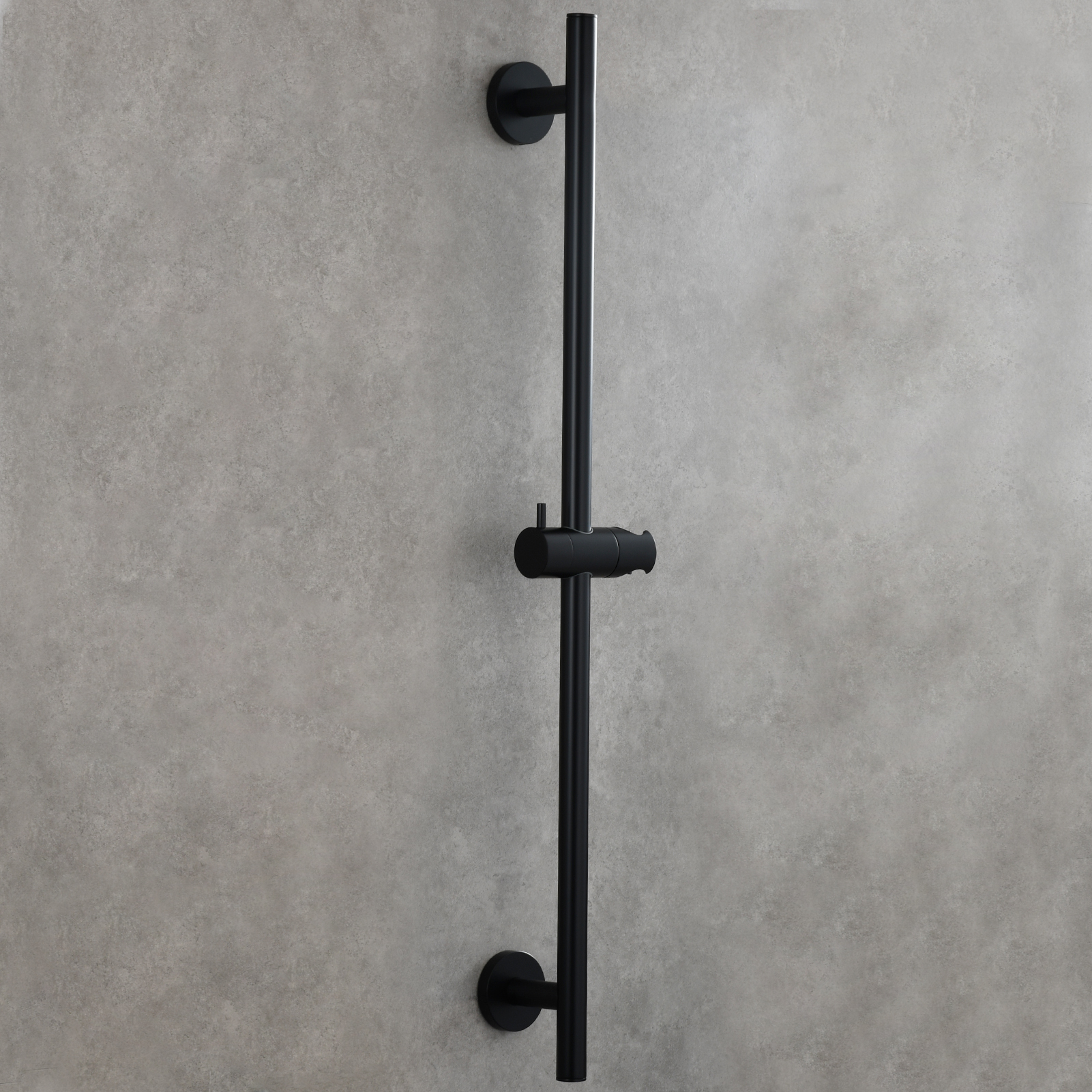 Tecmolog Brass 27.55-Inch Slide Bar with Adjustable ABS Plastic Shower Holder for Bathroom Wall Mount