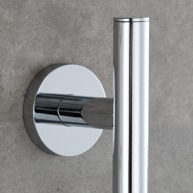 Tecmolog Brass 27.55-Inch Slide Bar with Adjustable Brass Shower Holder for Bathroom Wall Mount