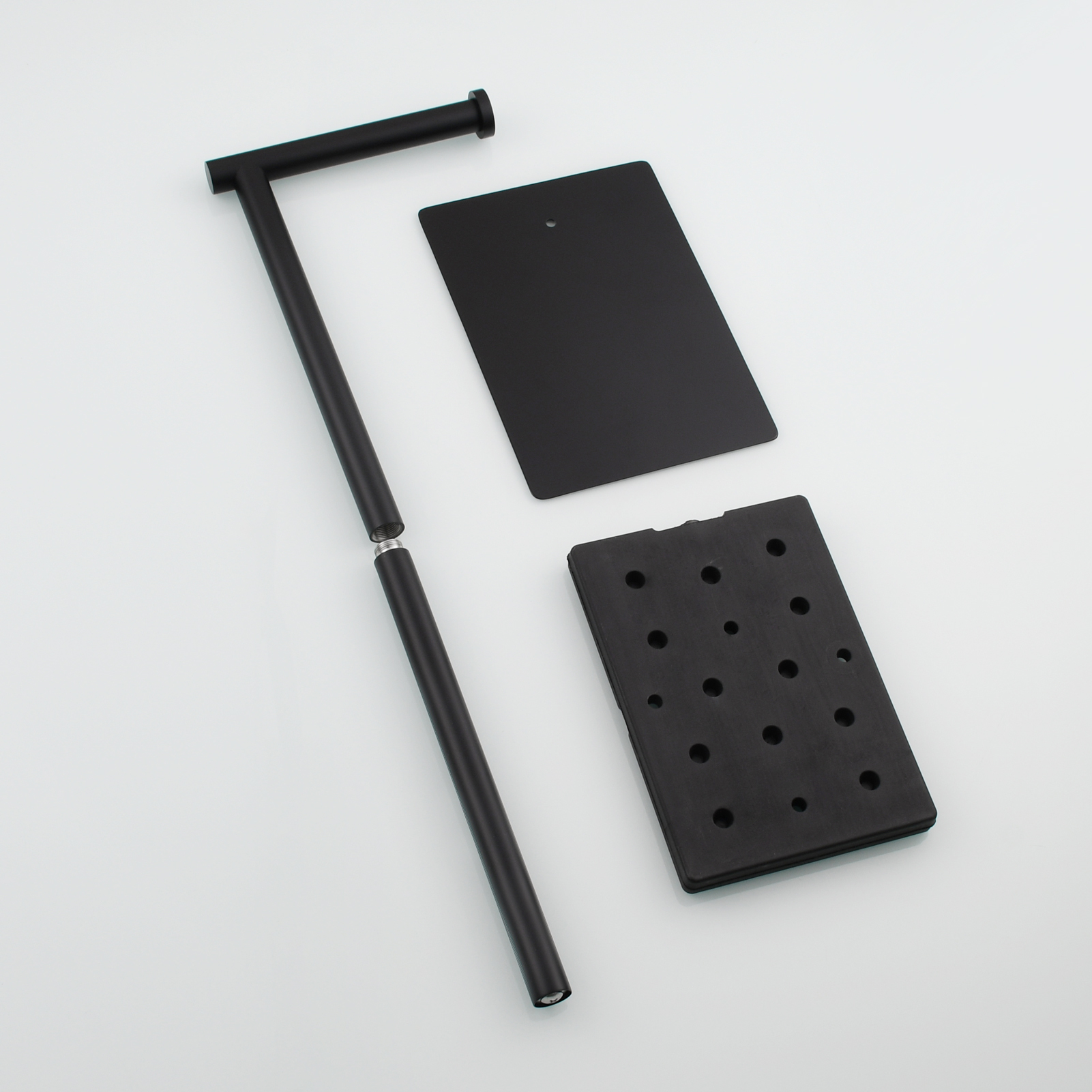 Tecmolog 304 Stainless Steel Free-standing Toilet Roll Holder with Reserve Function,SBH266B