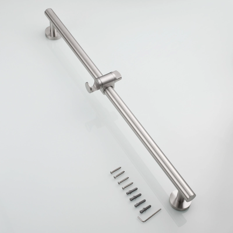 Tecmolog Stainless Steel Shower Slide Bar,with Adjustable Shower Head Holder,SBH260