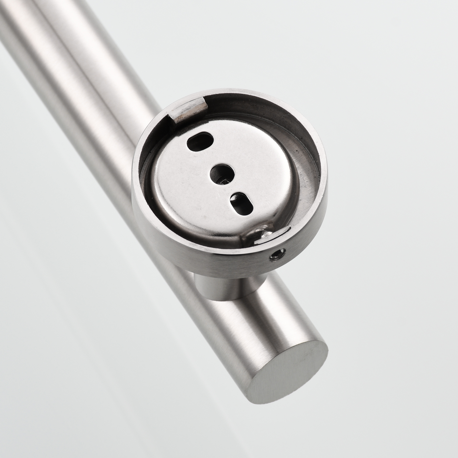 Tecmolog Stainless Steel Shower Slide Bar,with Adjustable Shower Head Holder,SBH260