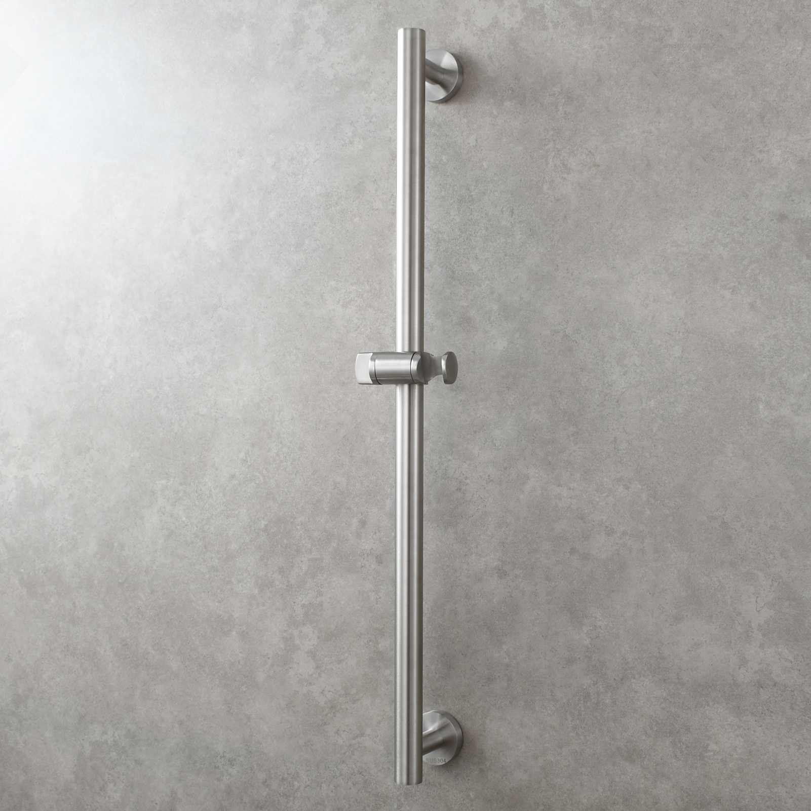 Tecmolog Stainless Steel Shower Slide Bar,with Adjustable Shower Head Holder,SBH260