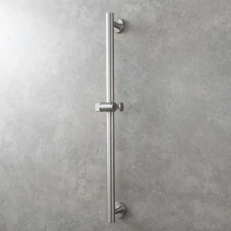 Tecmolog Stainless Steel Shower Slide Bar,with Adjustable Shower Head Holder,SBH260