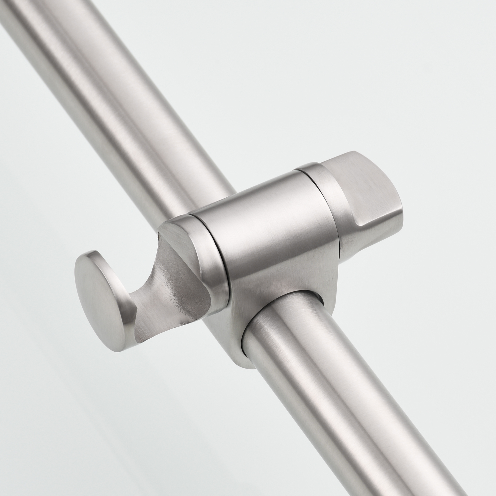 Tecmolog Stainless Steel Shower Slide Bar,with Adjustable Shower Head Holder,SBH260