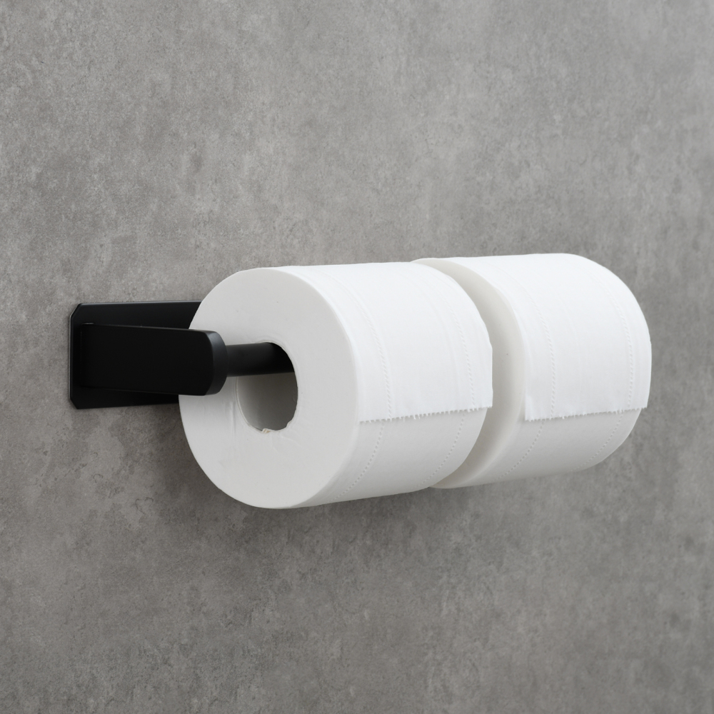 Tecmolog 304 Stainless Steel Bathroom Toilet Paper Holder,Wall Mounted Toilet Roll Holder for Bathroom
