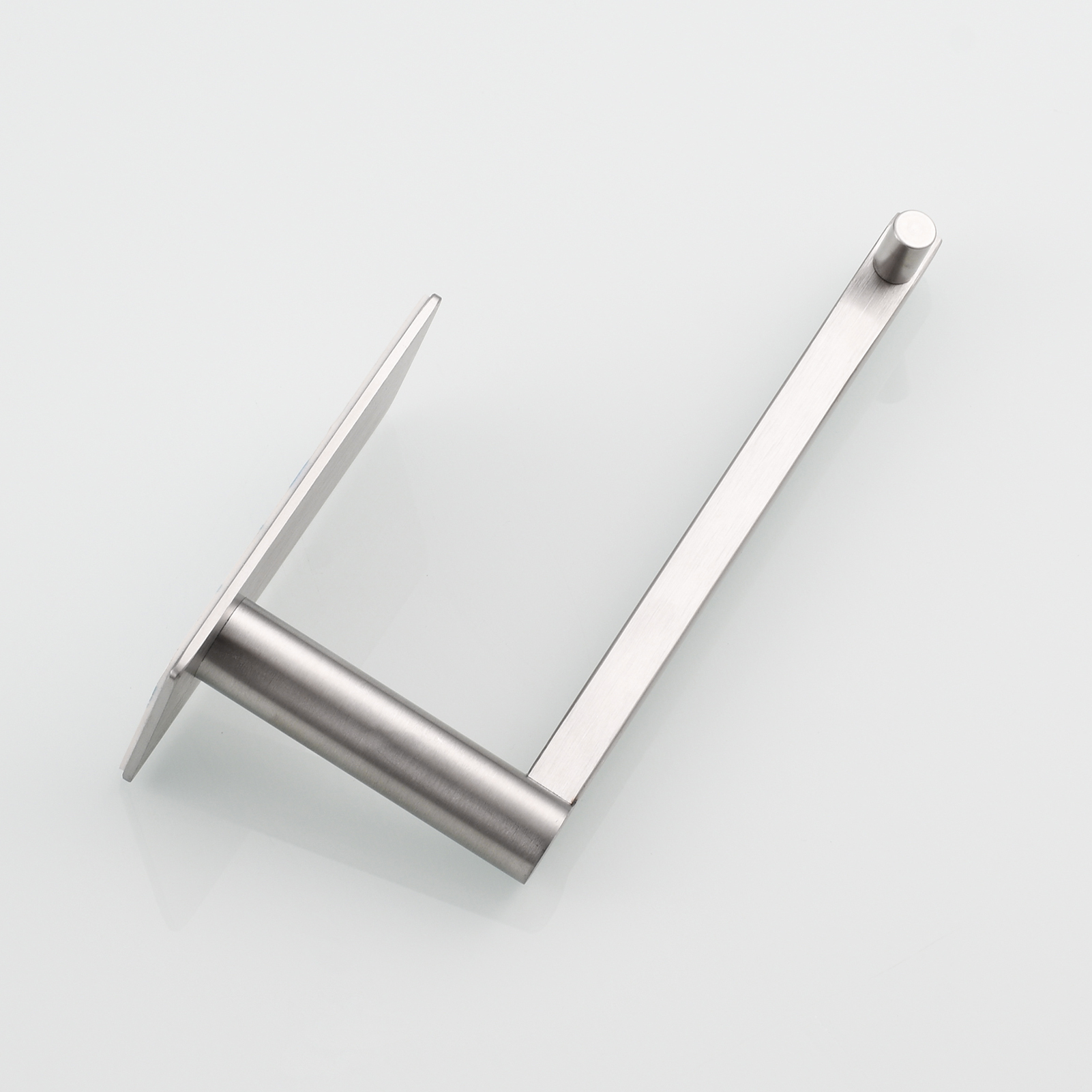 Tecmolog Toilet Paper Holder Self Adhesive, Premium Thicken SUS304 Stainless Steel Rustproof Adhesive Toilet Roll Holder no Drilling for Bathroom, Kitchen, Washroom