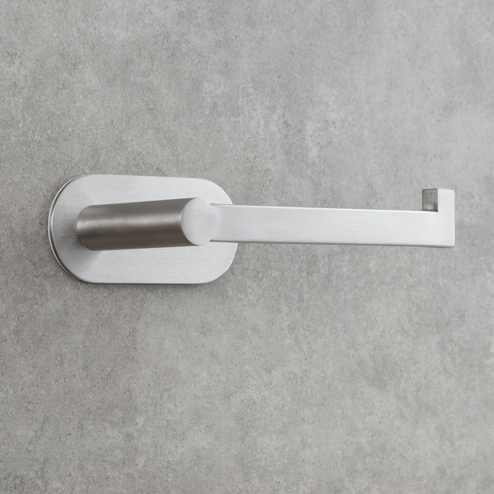 Tecmolog Toilet Paper Holder Self Adhesive, Premium Thicken SUS304 Stainless Steel Rustproof Adhesive Toilet Roll Holder no Drilling for Bathroom, Kitchen, Washroom