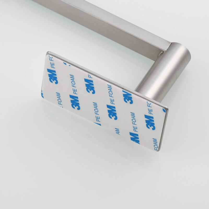 Tecmolog Toilet Paper Holder Self Adhesive, Premium Thicken SUS304 Stainless Steel Rustproof Adhesive Toilet Roll Holder no Drilling for Bathroom, Kitchen, Washroom