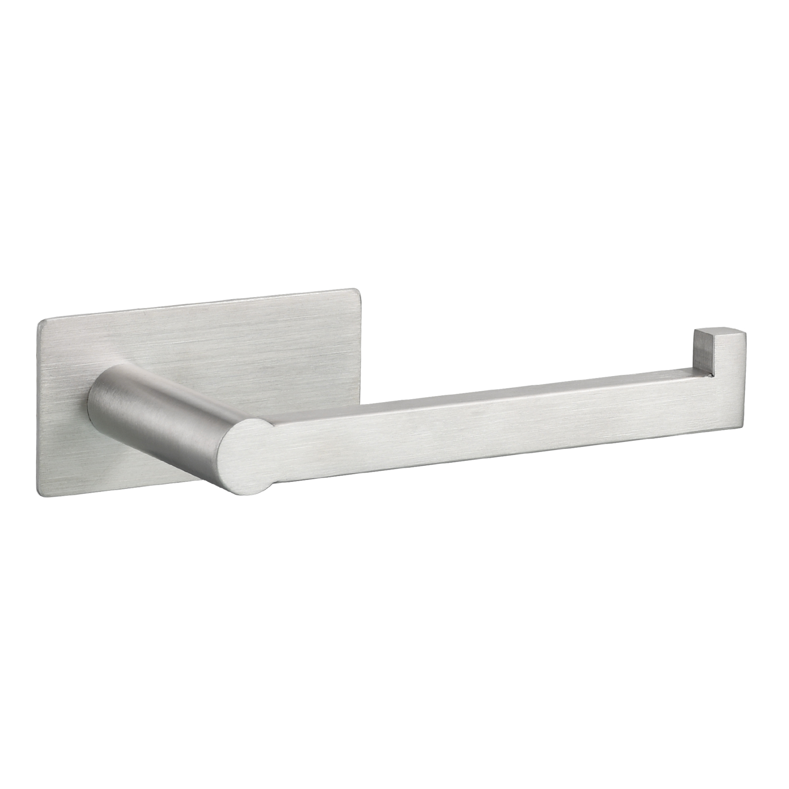Tecmolog Toilet Paper Holder Self Adhesive, Premium Thicken SUS304 Stainless Steel Rustproof Adhesive Toilet Roll Holder no Drilling for Bathroom, Kitchen, Washroom