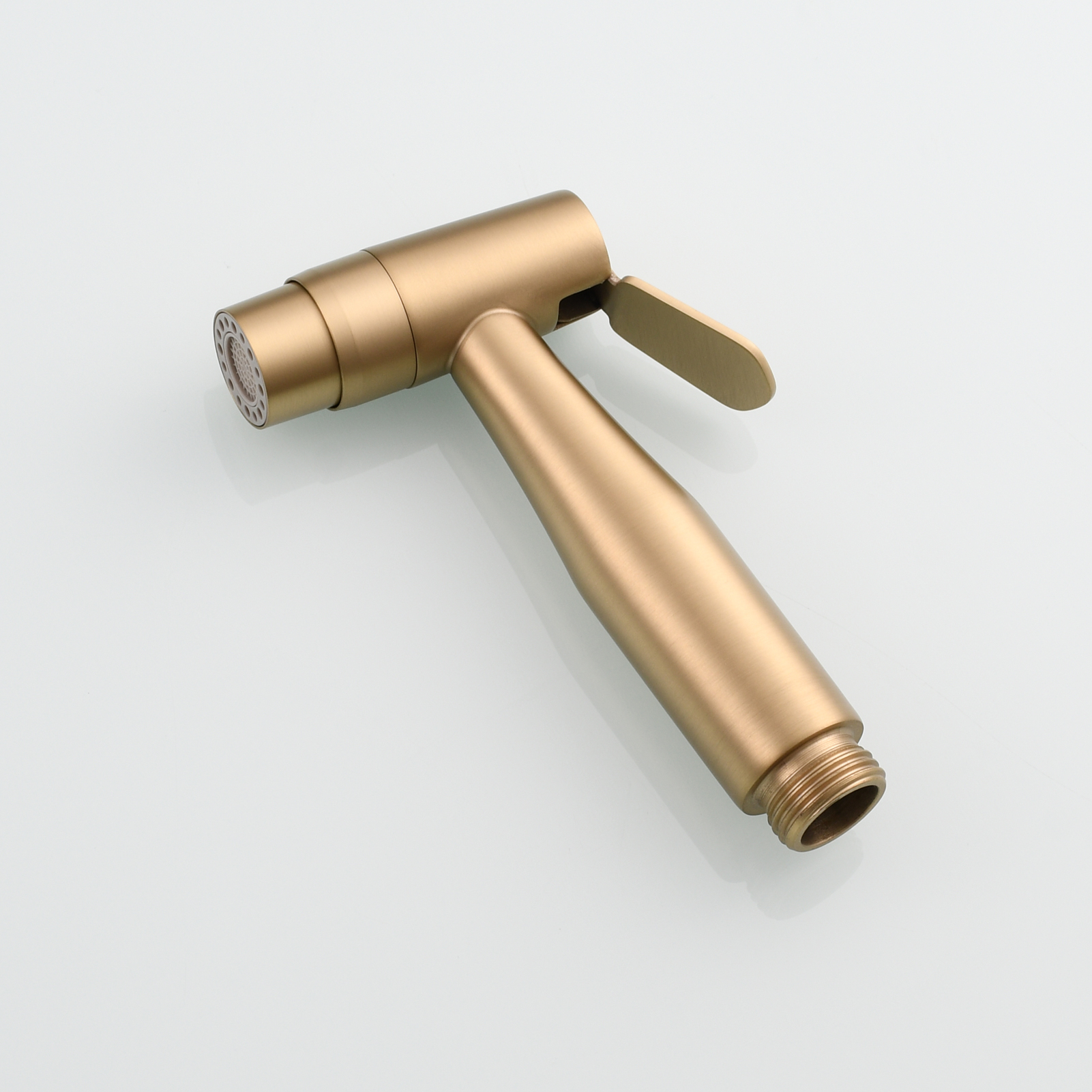 Tecmolog Bidet Sprayer Set with Hose and Holder for Toilet,Wall Mounted Press Mode Shattaf Pet Bathing