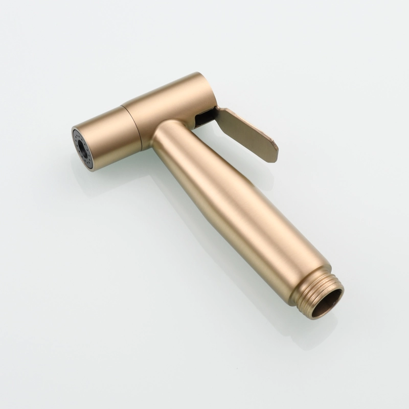 Tecmolog Bidet Sprayer Set with Hose and Holder for Toilet,Wall Mounted Press Mode Shattaf Pet Bathing