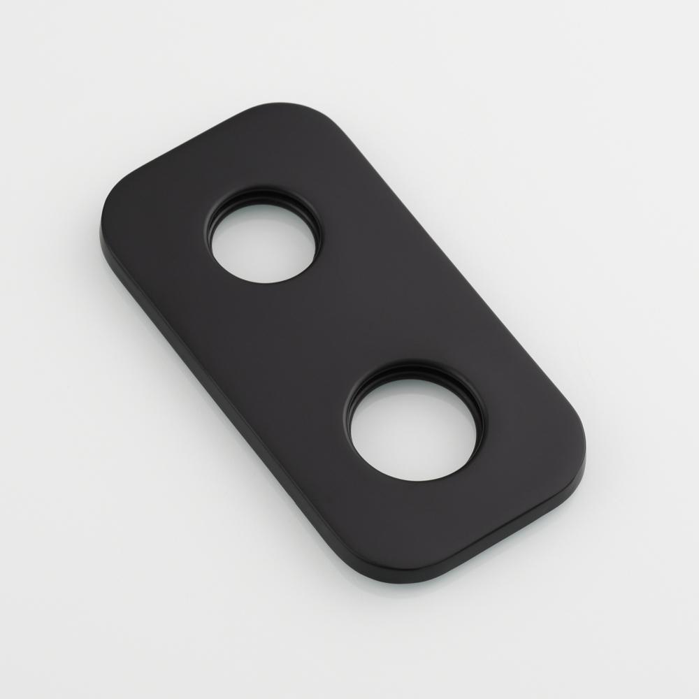 Tecmolog Stainless Steel Bathroom Bidet Sprayer Set, Hot and Cold Concealed Bidet Sprayer Kit for Toilet, Brushed Nickel/Black, WS024F9/WS024CF3