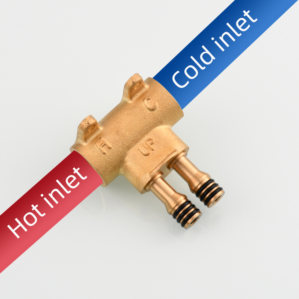 Tecmolog Brass Shower Set Bathroom Concealed Shower with Hose and Holder