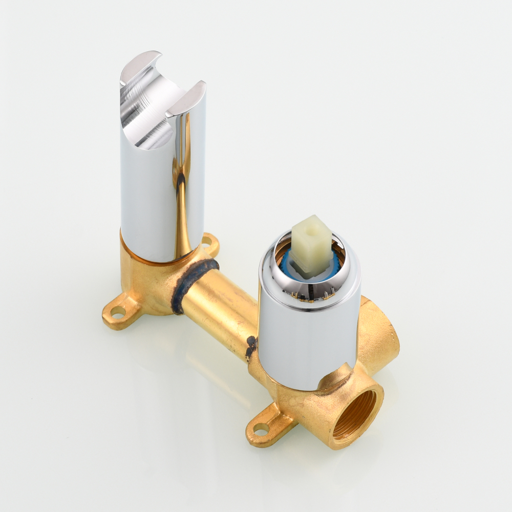 Tecmolog Handheld Bidet Sprayer Set Stainless Steel Bathroom Cloth Diaper Sprayer Shattaf for Toilet Warm Water, Black/Brushed Nickel