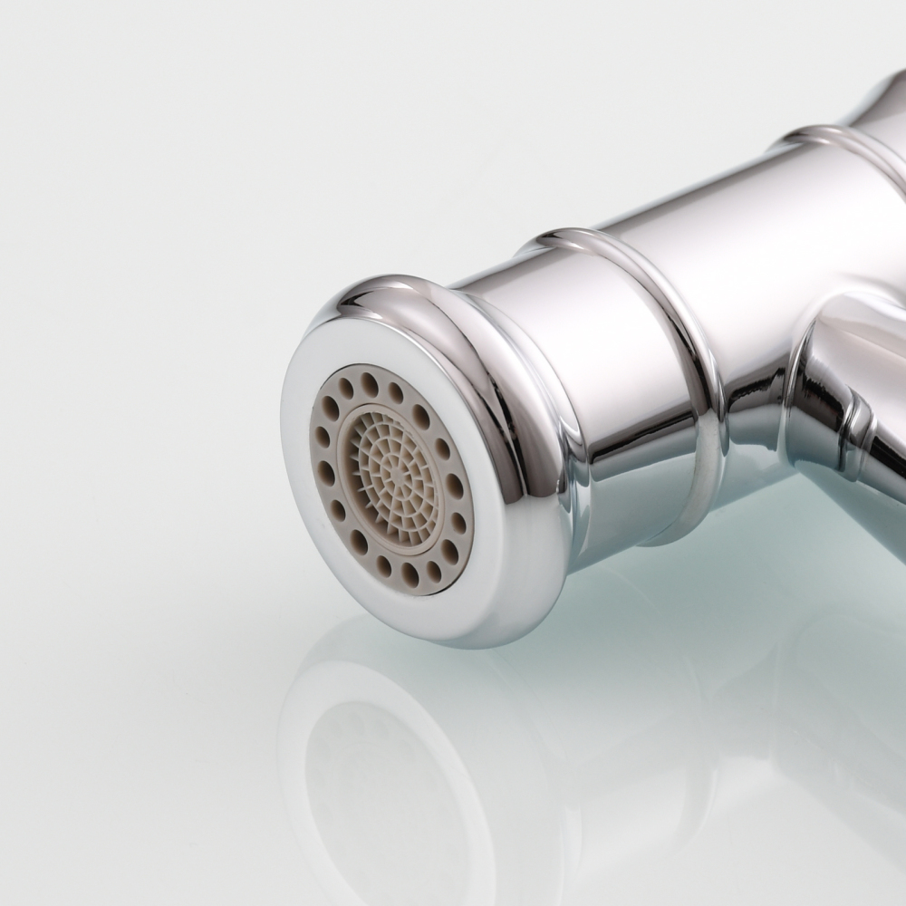 Tecmolog Handheld Bidet Sprayer Set Stainless Steel Bathroom Cloth Diaper Sprayer Shattaf for Toilet Warm Water, Black/Brushed Nickel