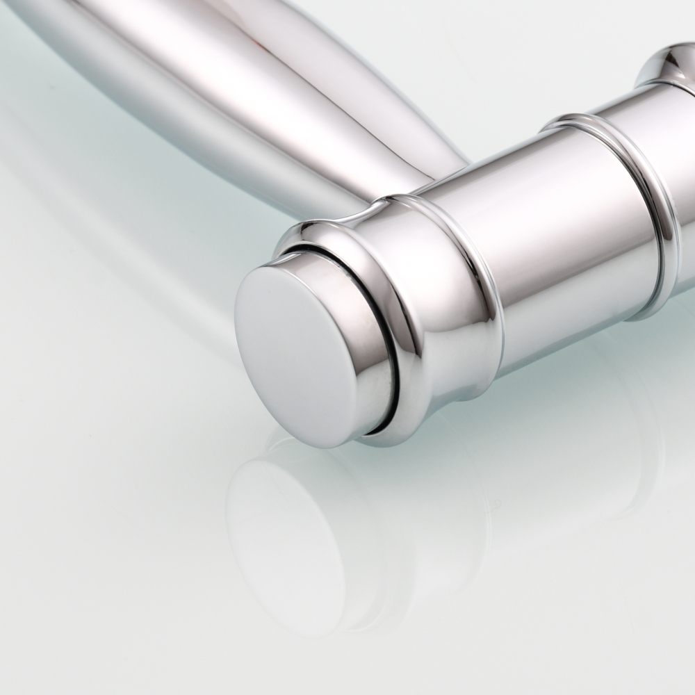 Tecmolog Handheld Bidet Sprayer Set Stainless Steel Bathroom Cloth Diaper Sprayer Shattaf for Toilet Warm Water, Black/Brushed Nickel