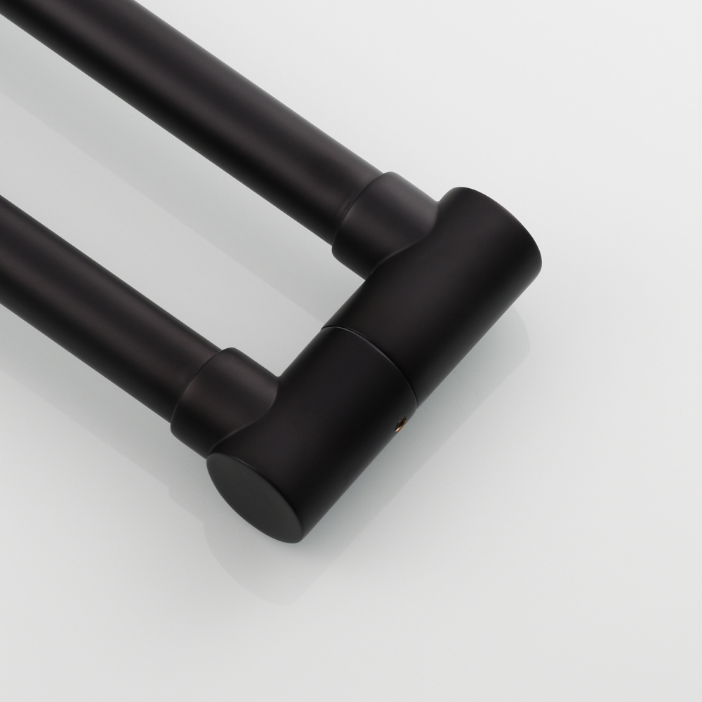 Tecmolog Brass Rotatable Fold Kitchen Faucet Dual Function Wall Faucet