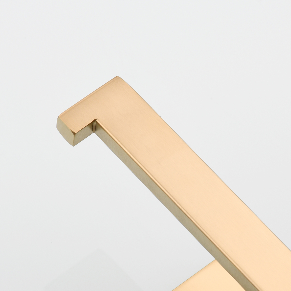 Tecmolog 304 Stainless Steel Bathroom Roll Paper Holder,  Wall Mount Adhesive Toilet Paper Holder, Brushed Nickel/Rectangle/Black/Golden