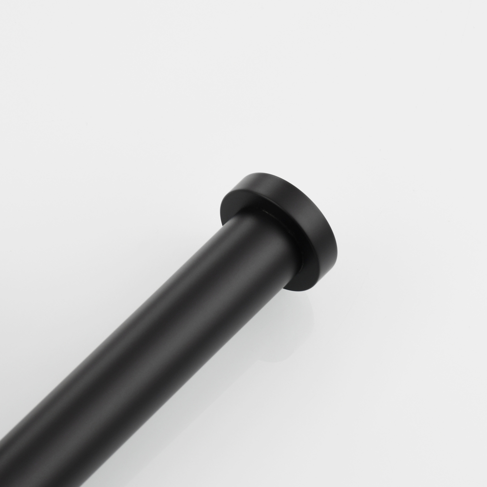 Tecmolog 304 Stainless Steel Bathroom Tissue Holder,  Wall Mount Adhesive Toilet Paper Holder, Brushed Nickel/Black