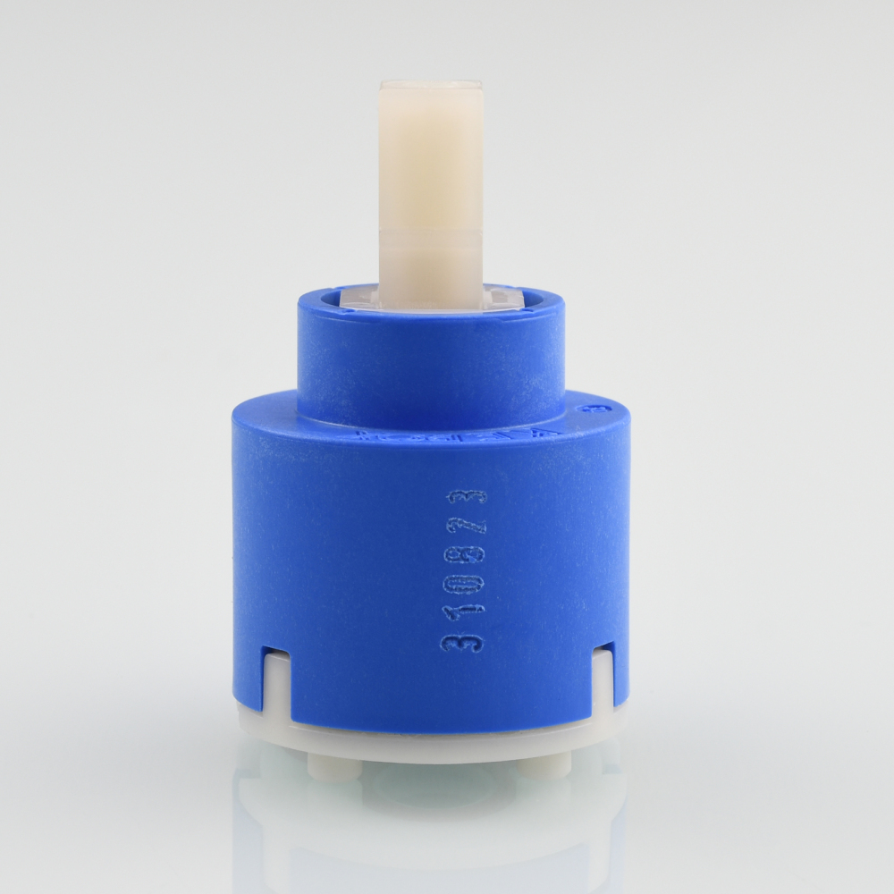 Tecmolog Diameter 35/40mm Ceramic Faucet Cartridge Replacement for Single Handle Kitchen Basin Shower Faucet Part, Ceramic Faucet Valve