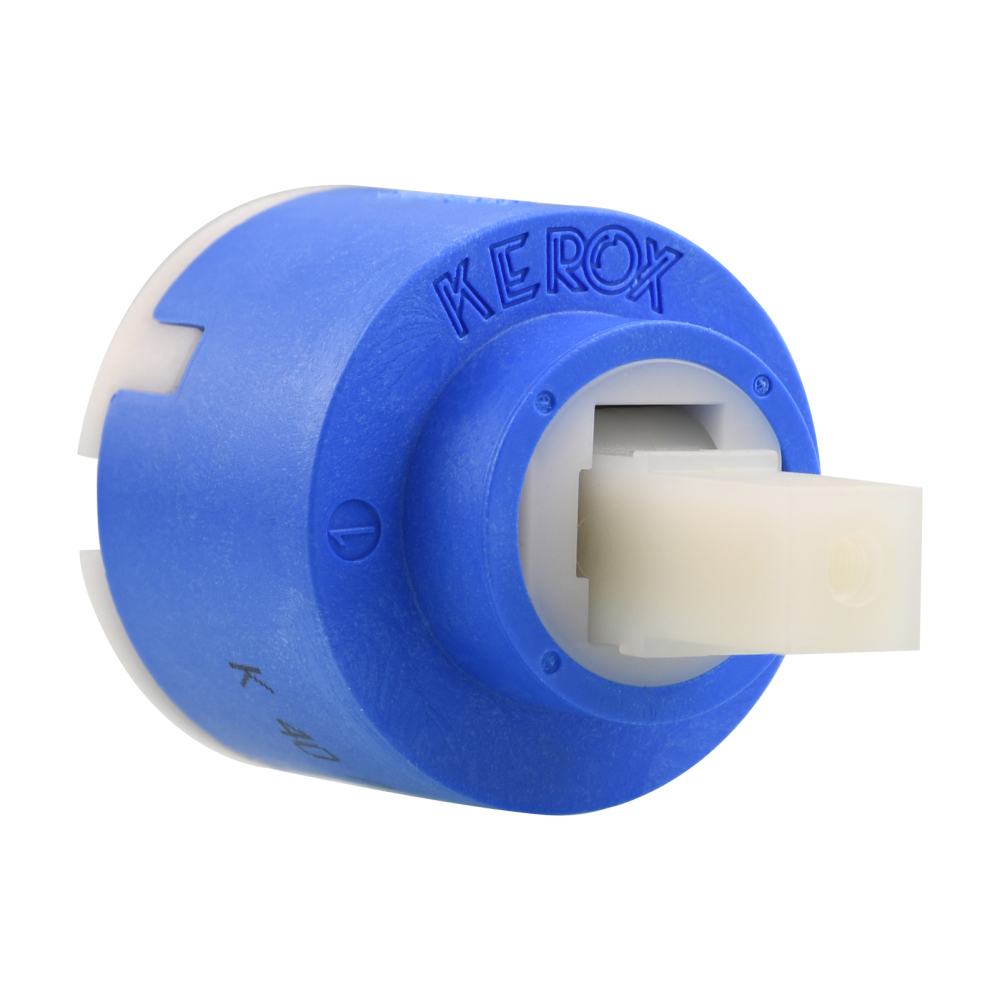 Tecmolog Diameter 35/40mm Ceramic Faucet Cartridge Replacement for Single Handle Kitchen Basin Shower Faucet Part, Ceramic Faucet Valve