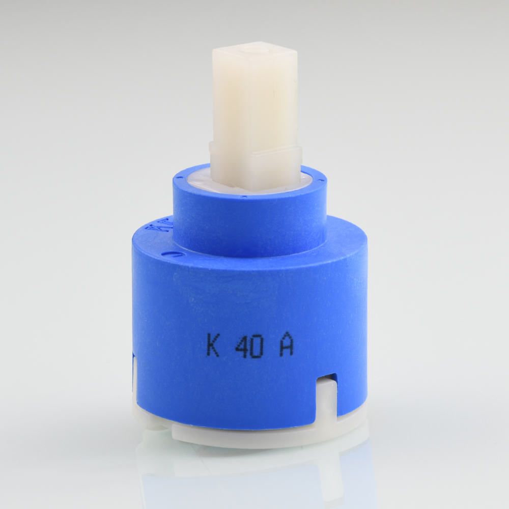 Tecmolog Diameter 35/40mm Ceramic Faucet Cartridge Replacement for Single Handle Kitchen Basin Shower Faucet Part, Ceramic Faucet Valve